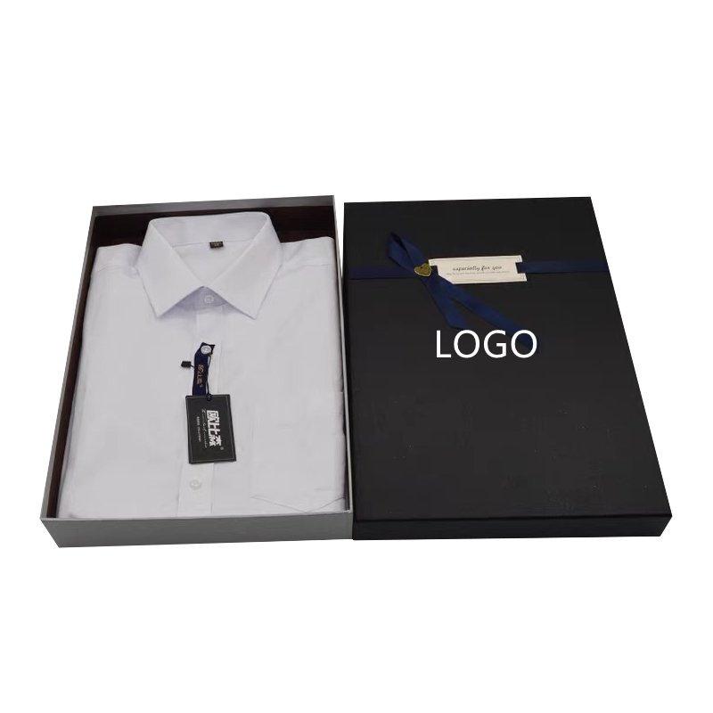 Cetak Kustom Kaus Mewah Hitam Syal Sutra Kemasan Hadiah Kotak Kertas Syal Pakaian Kaku Dengan Logo